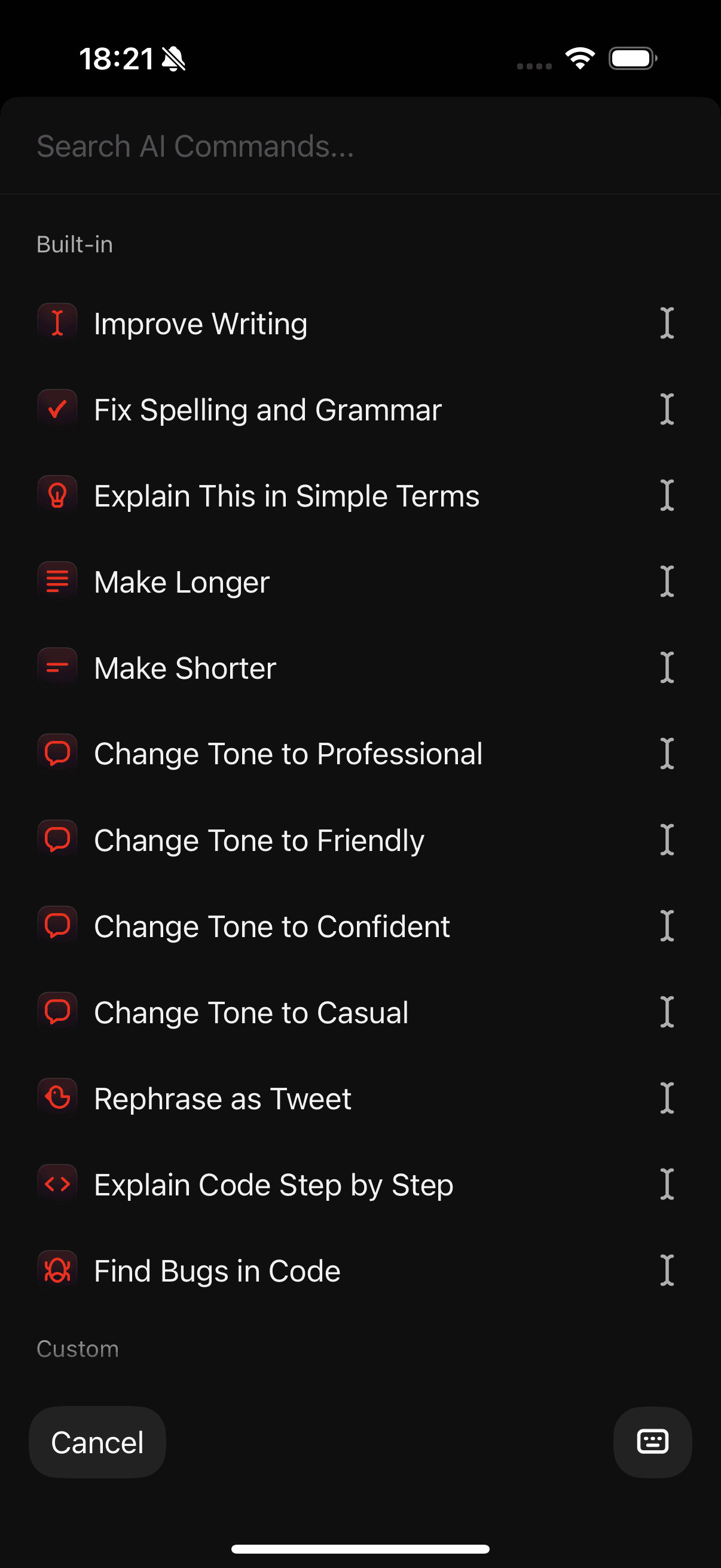 Raycast — Raycast AI Commands Share Extension